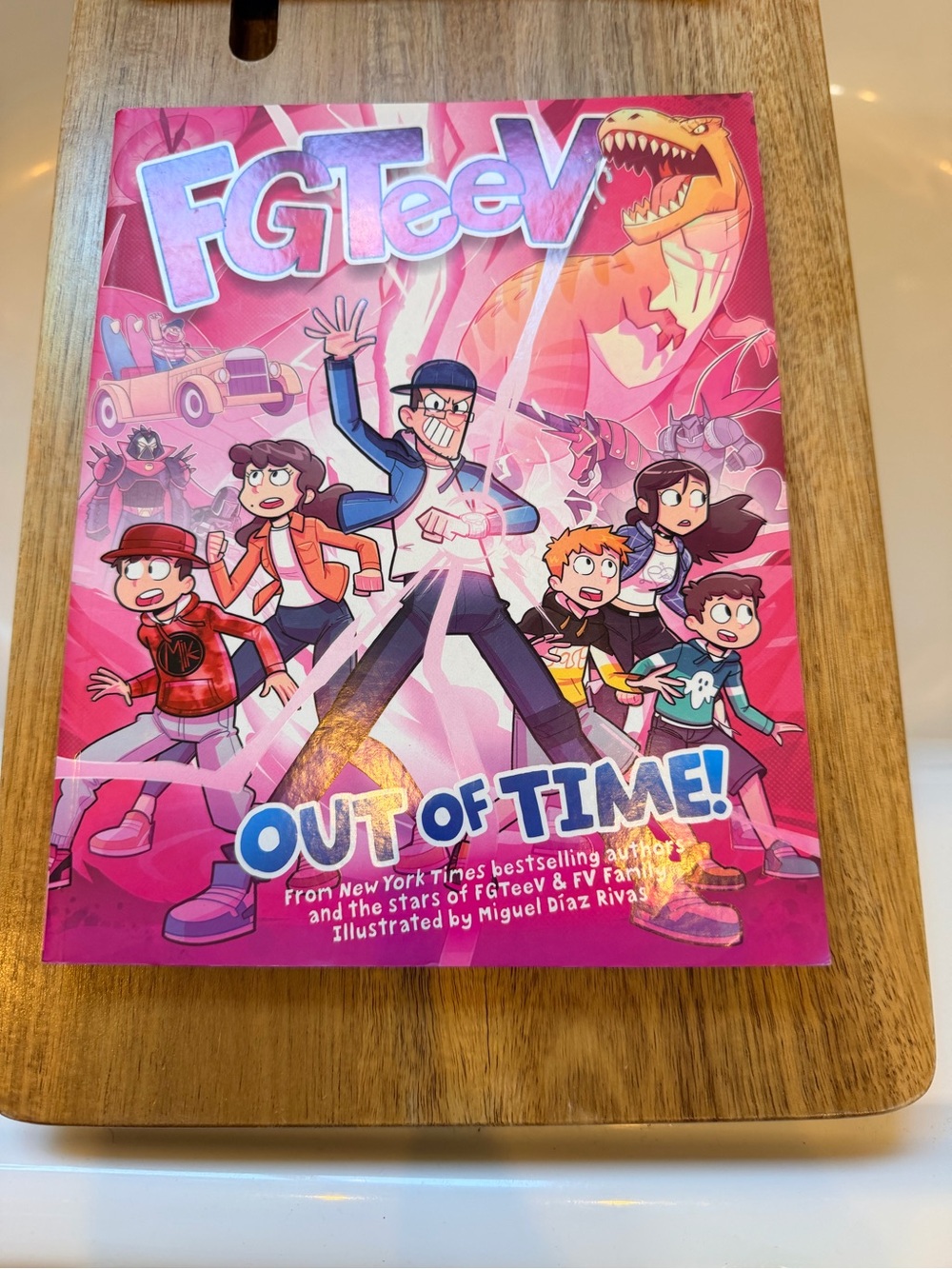 Out of Time! Kids' Adventure Game - Kids Graphic Novel FGTEEV